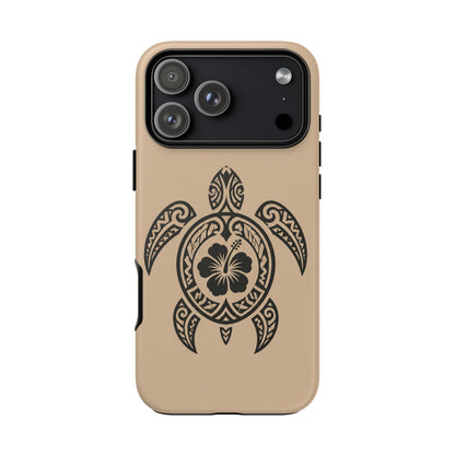 Polynesian Turtle Phone Case | Hawaiian Beach Tough Cover