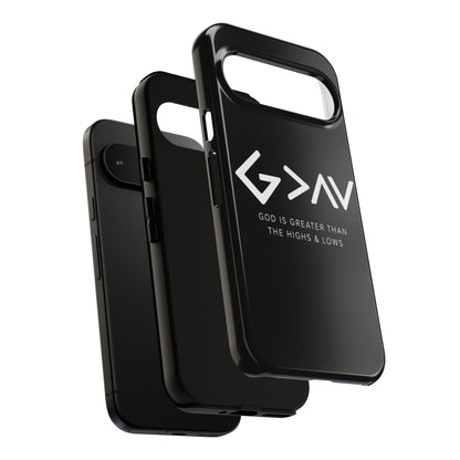 God Is Greater Than The Highs & Lows G>∧∨ Christian Phone Case