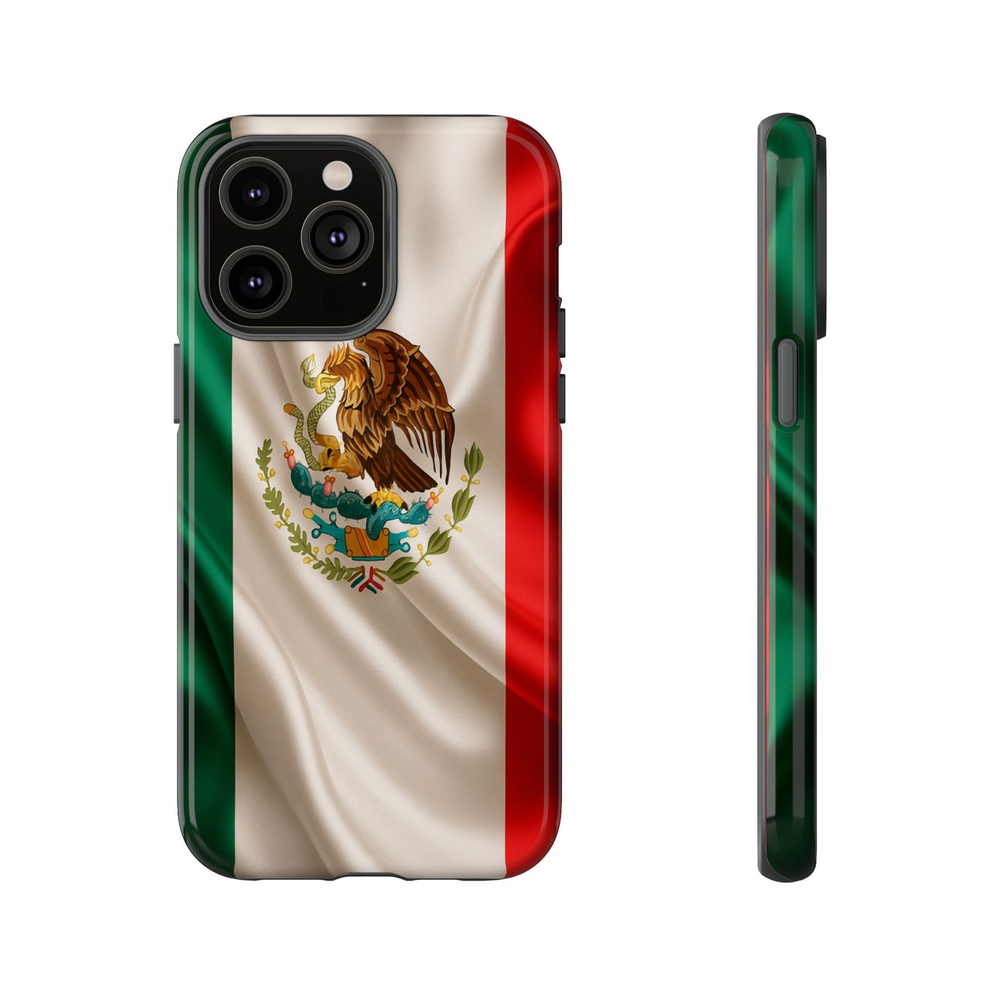 Mexico Flag Phone Case | Mexican Pride iPhone & Samsung Case | Tricolor Aesthetic Tough Protective Cover