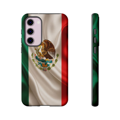 Mexico Flag Phone Case | Mexican Pride iPhone & Samsung Case | Tricolor Aesthetic Tough Protective Cover
