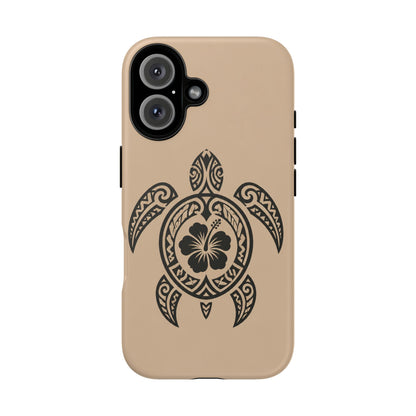 Polynesian Turtle Phone Case | Hawaiian Beach Tough Cover