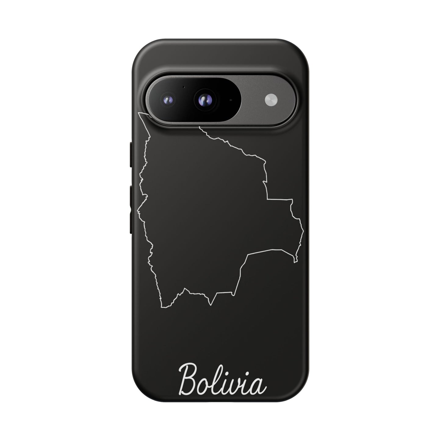 Bolivia Outline Phone Case – Minimal Country Map Tough Cover