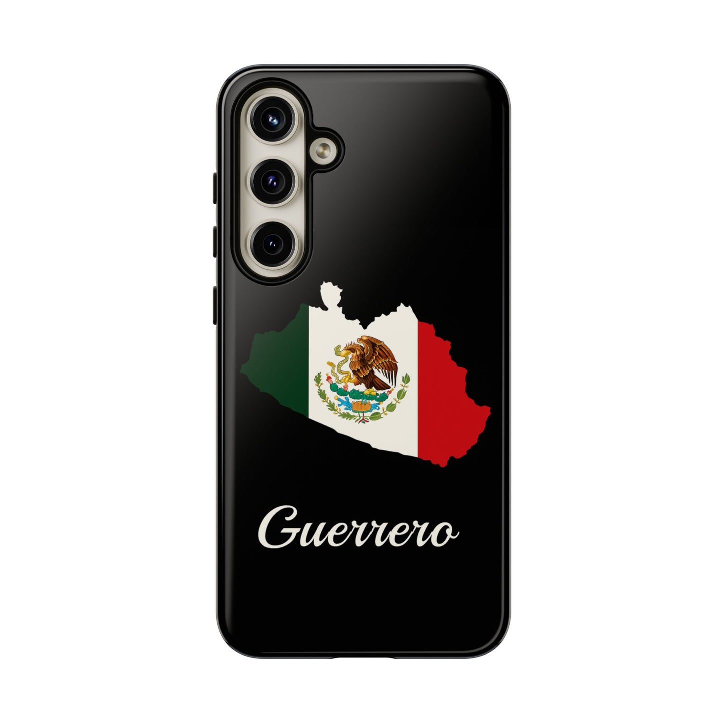 Guerrero Mexico Flag Map Phone Case | Mexican American Pride Tough Case for iPhone & Samsung