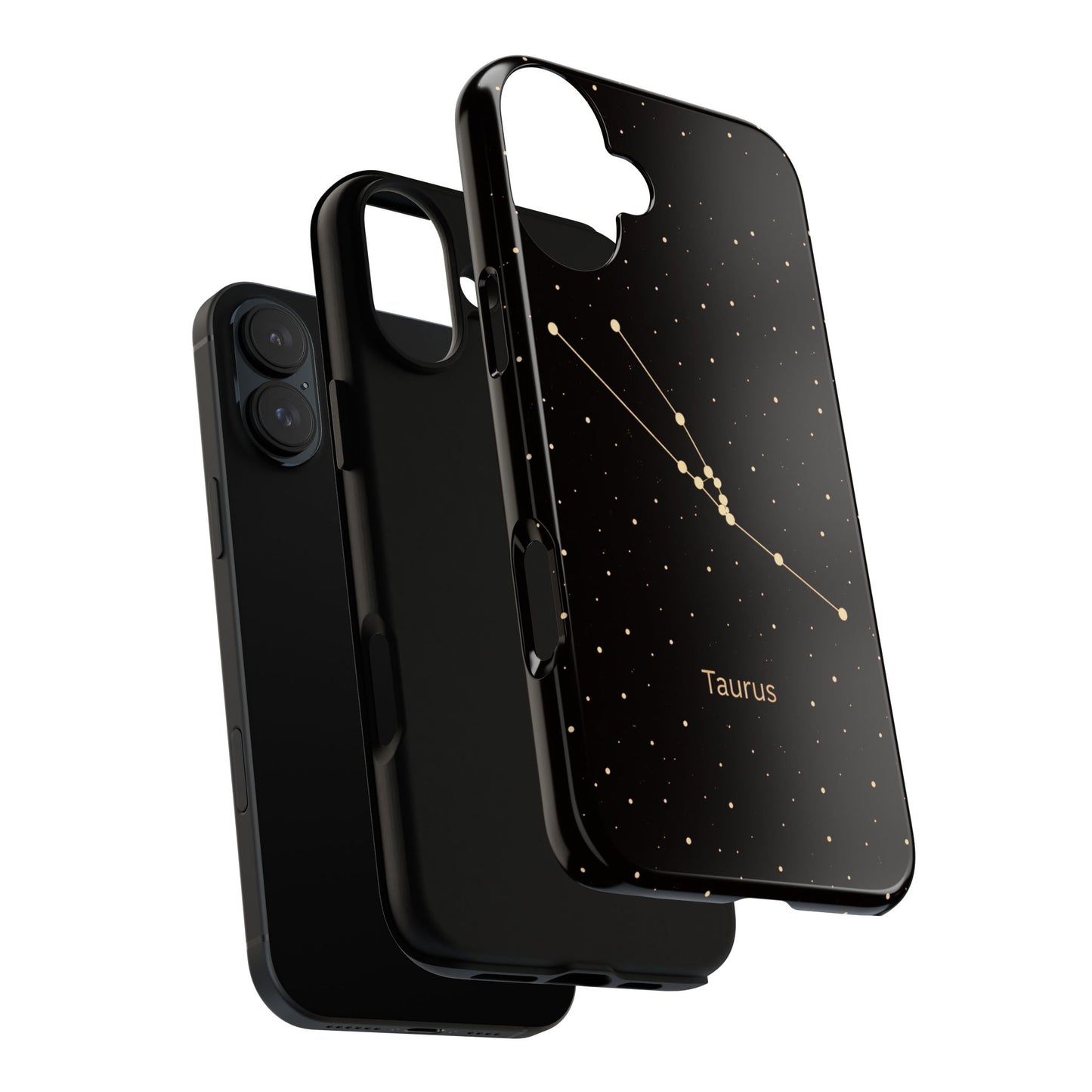 Taurus Zodiac Constellation Phone Case – Luxe Gold Celestial Cover
