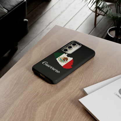 Guerrero Mexico Flag Map Phone Case | Mexican American Pride Tough Case for iPhone & Samsung