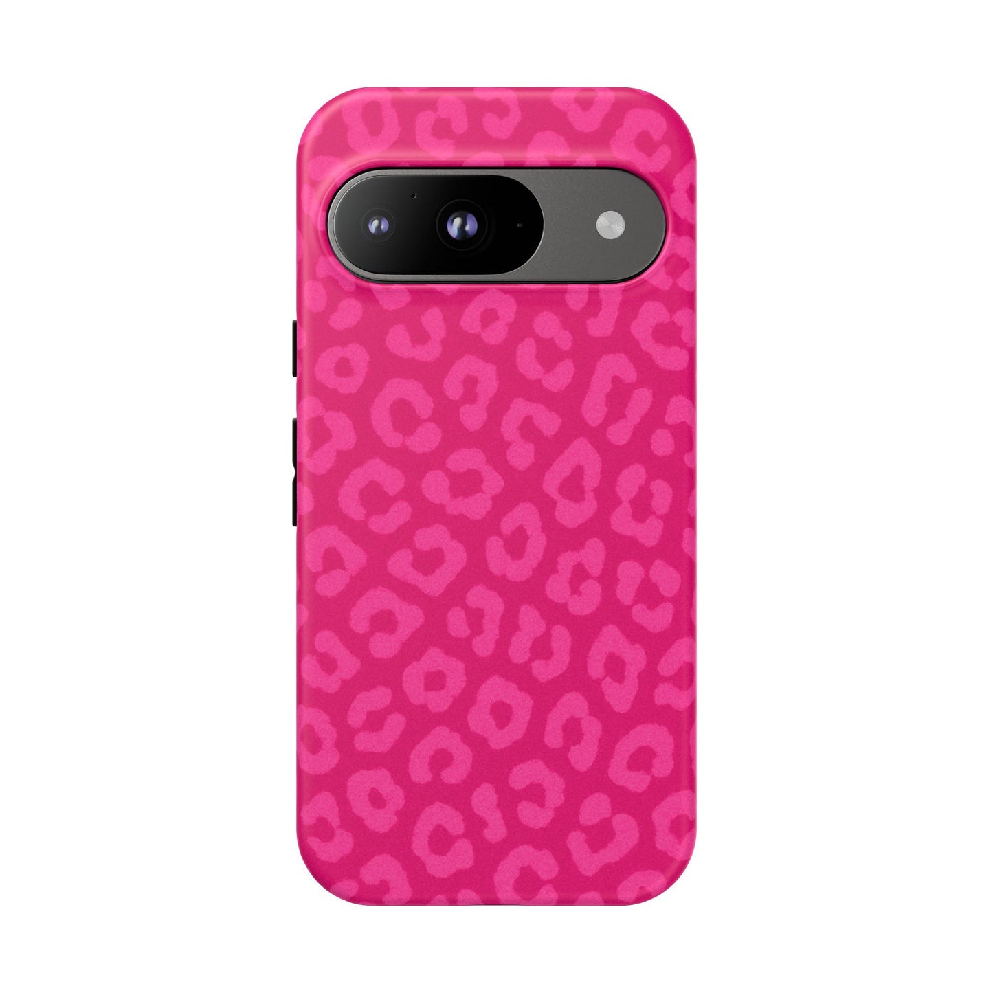 Hot Pink Leopard Print Phone Case – Bold Coquette Leopard Tough Case