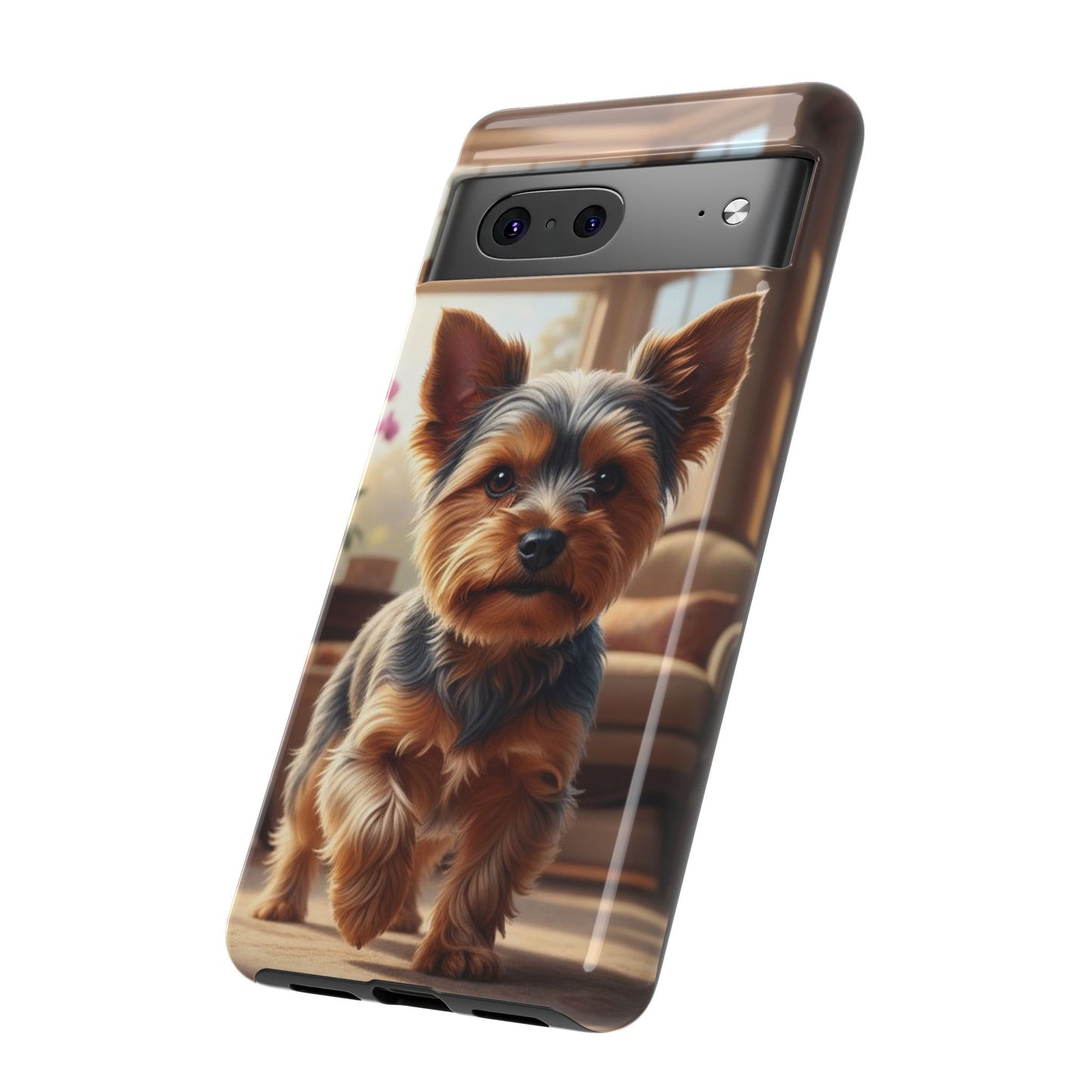 Yorkshire Terrier Phone Case – Cute Yorkie Puppy Tough Case (iPhone, Samsung, Pixel)