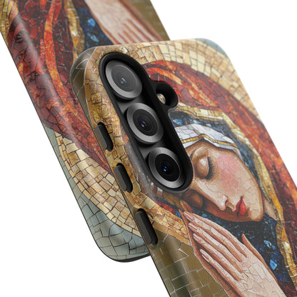 Virgin Mary Phone Case, Catholic Phone Case, Christian Aesthetic Case, Religious iPhone Case, Saint Art Case, Faith Gift