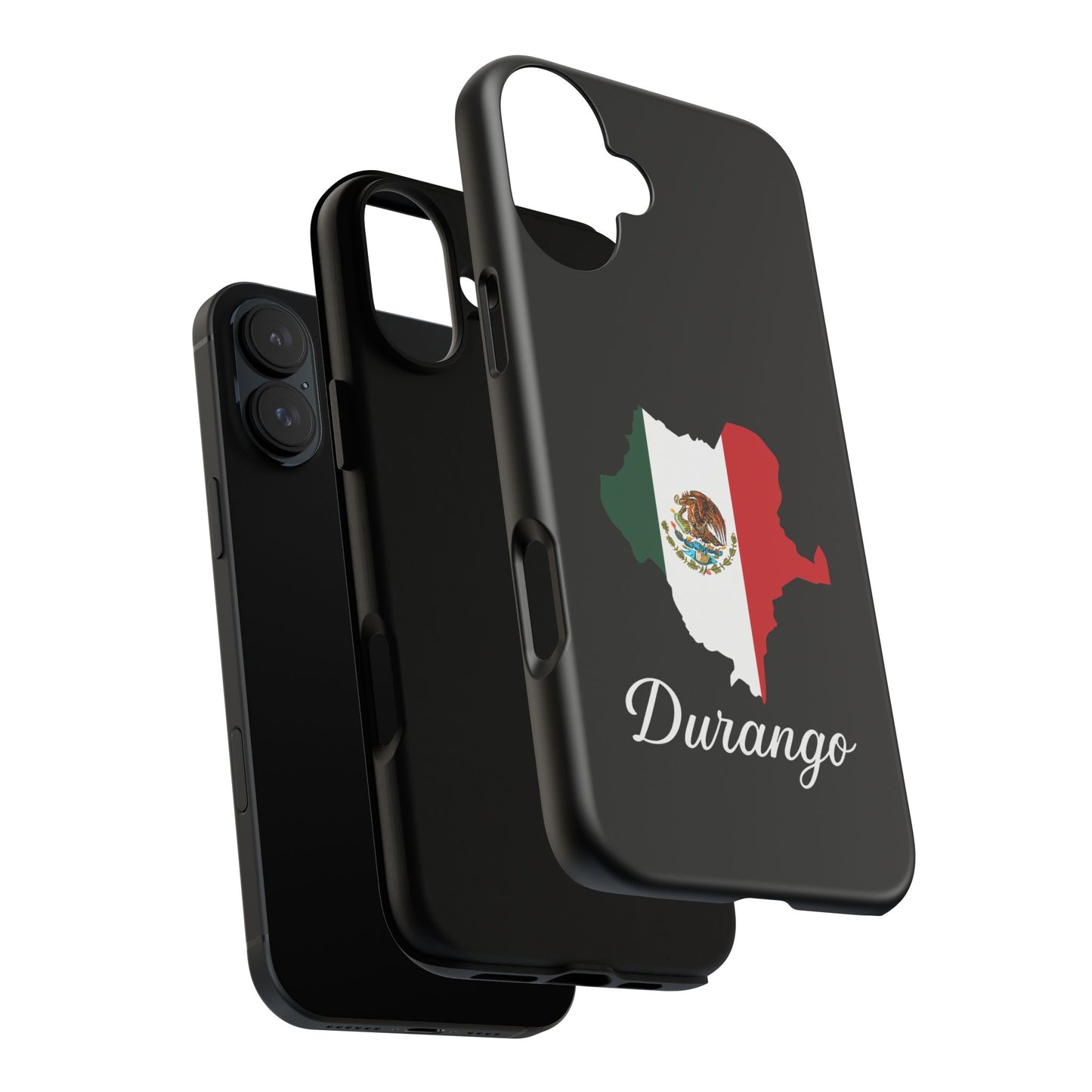Durango Mexico Flag Map Phone Case | Mexican American Pride Tough Case for iPhone & Samsung