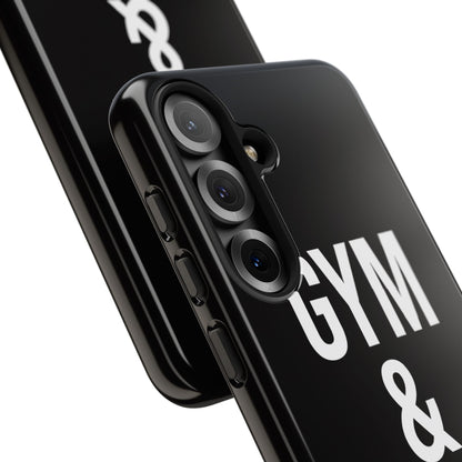 Gym & Jesus Phone Case Christian Faith Workout Gym Motivation Case