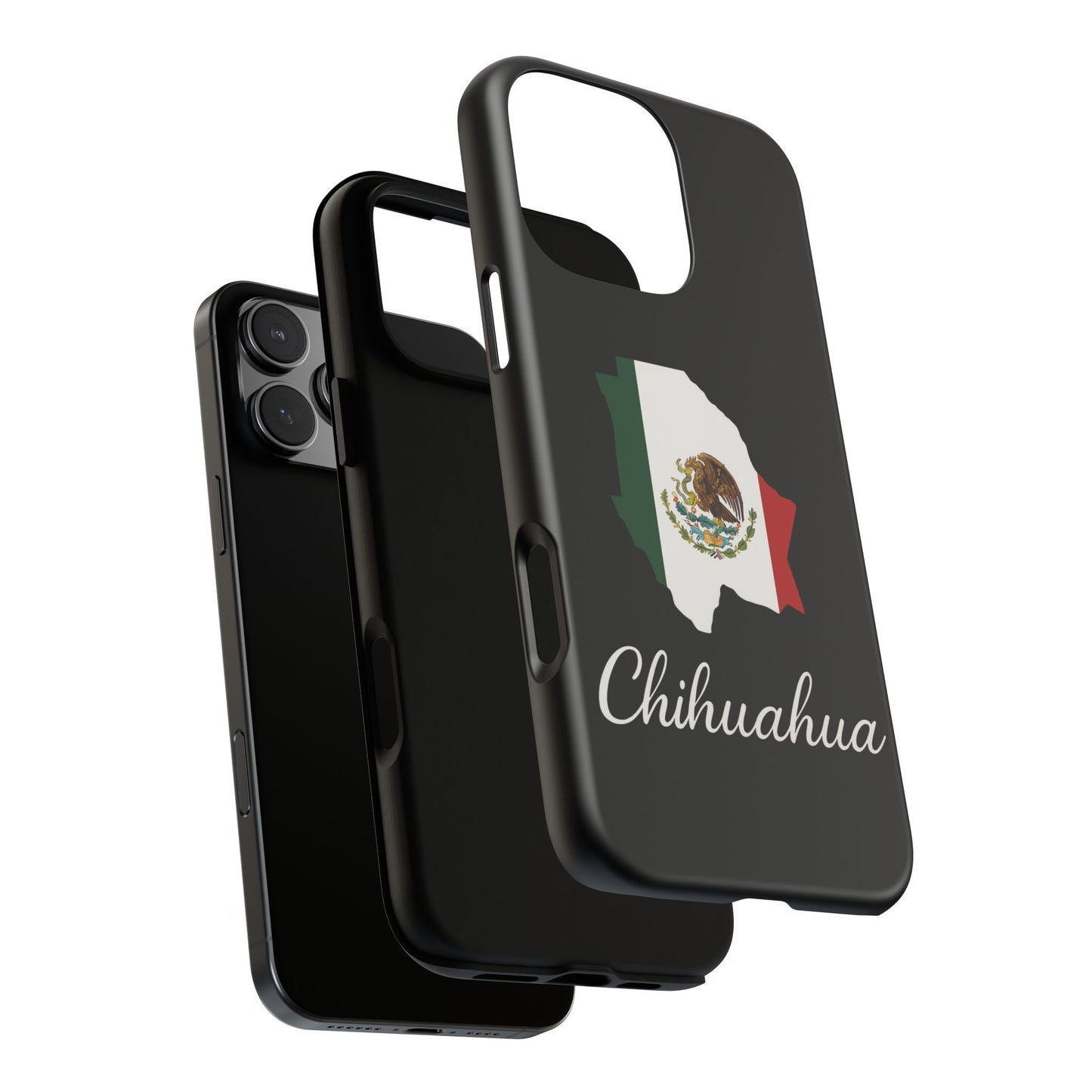Chihuahua Mexico Flag Map Phone Case | Mexican American Pride Tough Case for iPhone & Samsung
