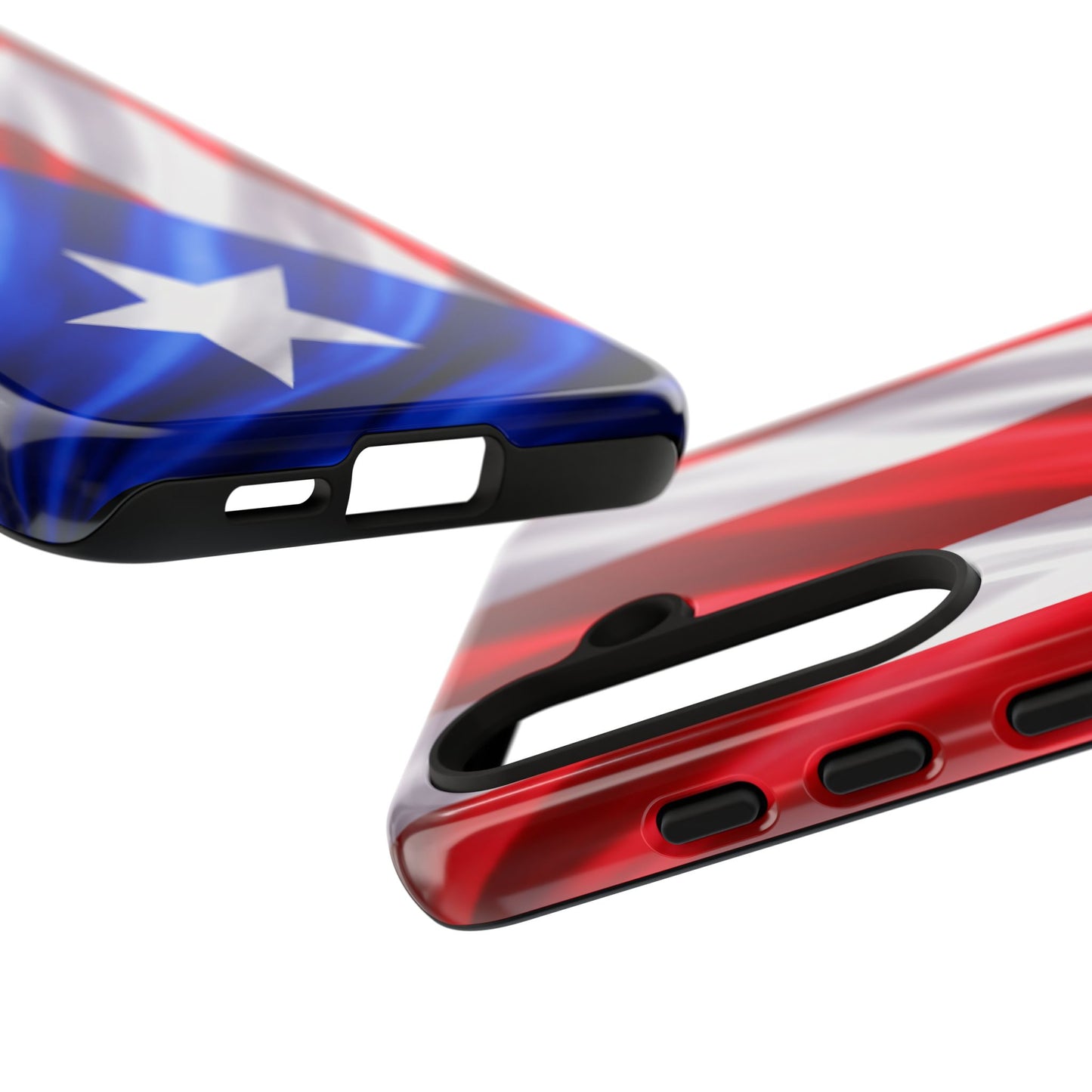 Puerto Rico Flag Phone Case | Boricua Pride Tough Case | Puerto Rican Flag Protective Cover for iPhone & Samsung
