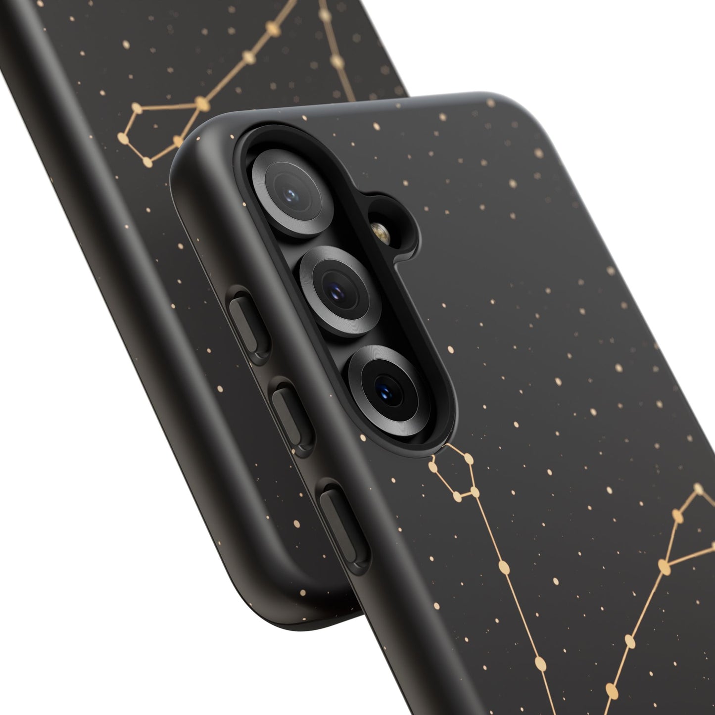 Pisces Zodiac Constellation Phone Case – Luxe Gold Celestial Cover