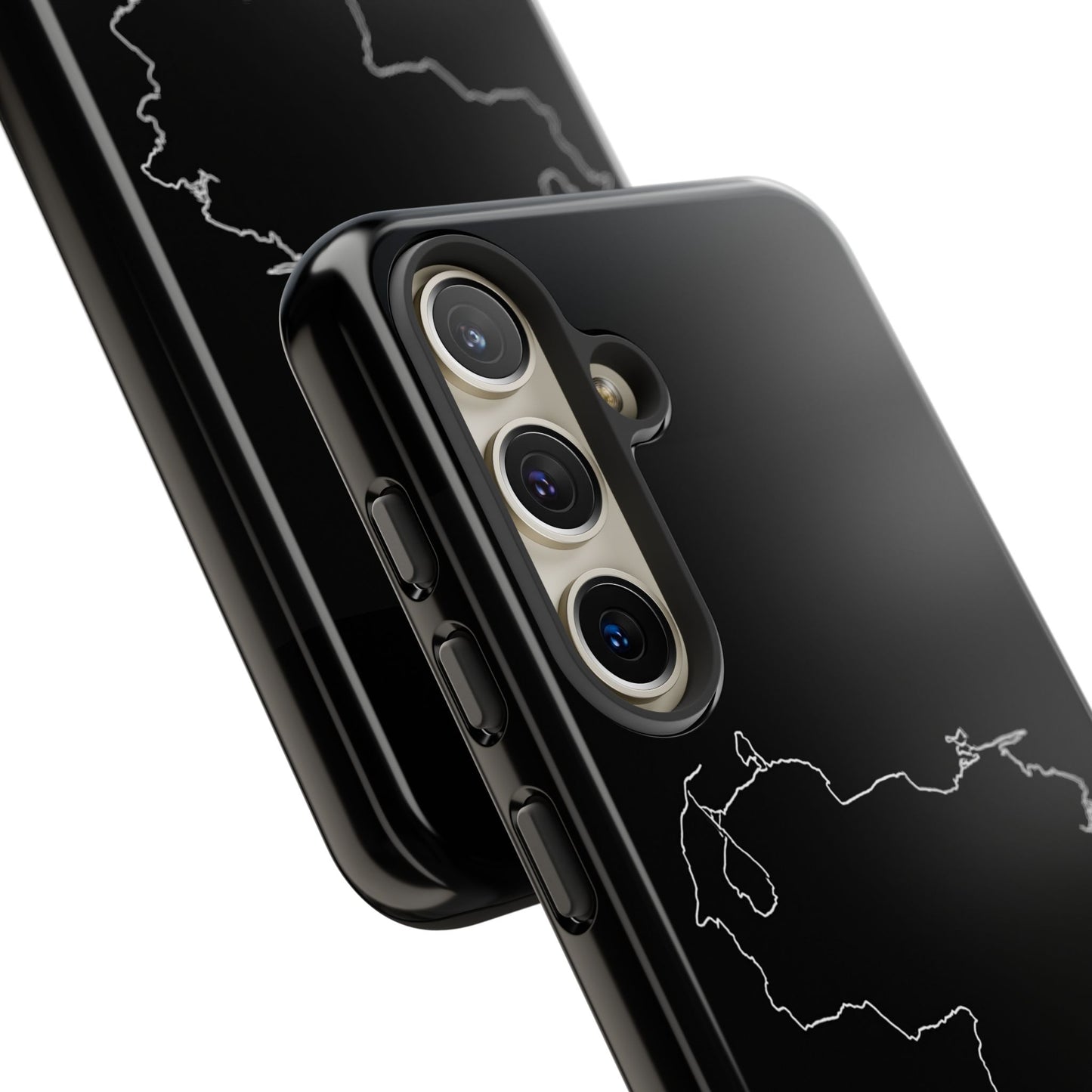 Venezuela Outline Phone Case – Minimal Country Map Tough Case (iPhone, Samsung, Pixel)