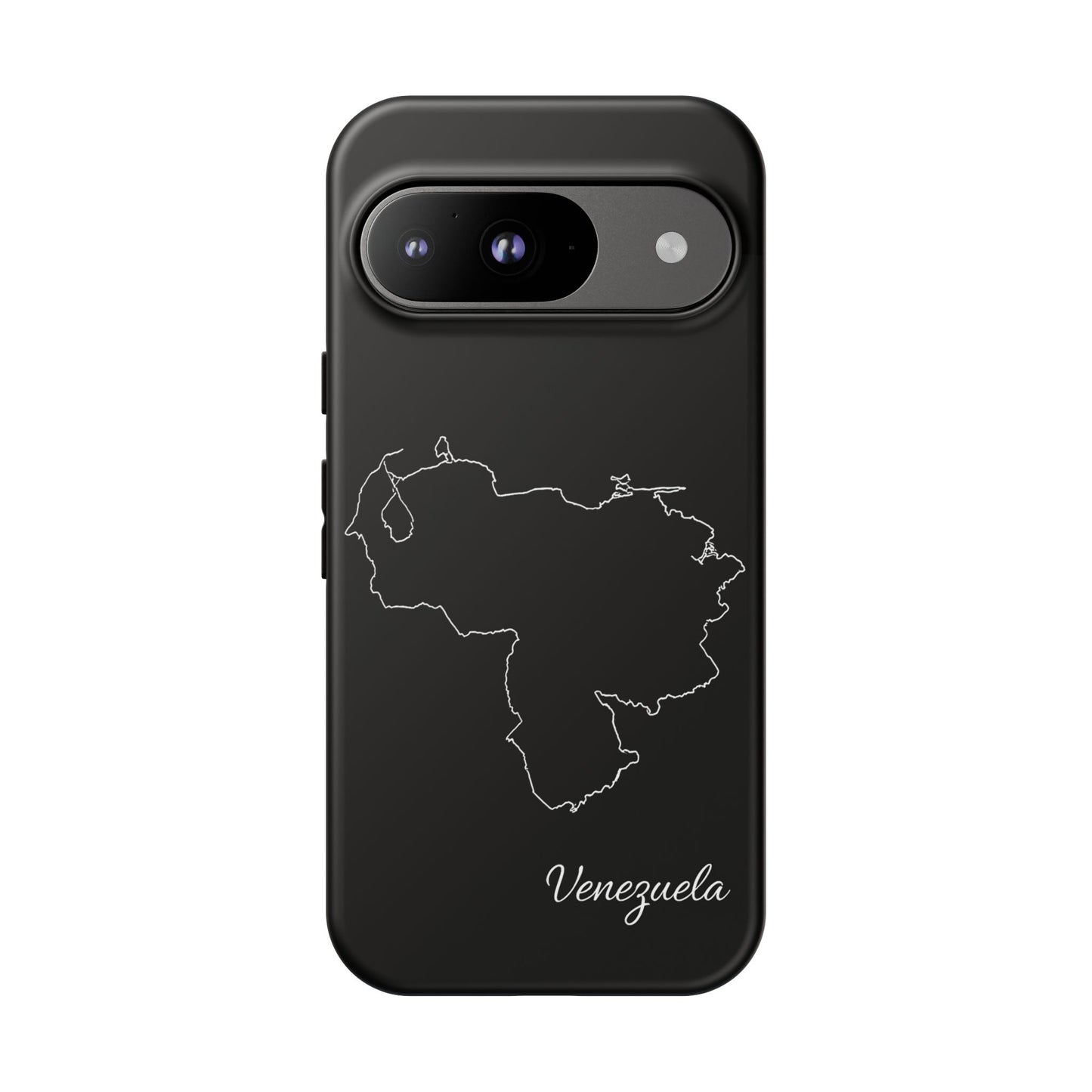 Venezuela Outline Phone Case – Minimal Country Map Tough Case (iPhone, Samsung, Pixel)