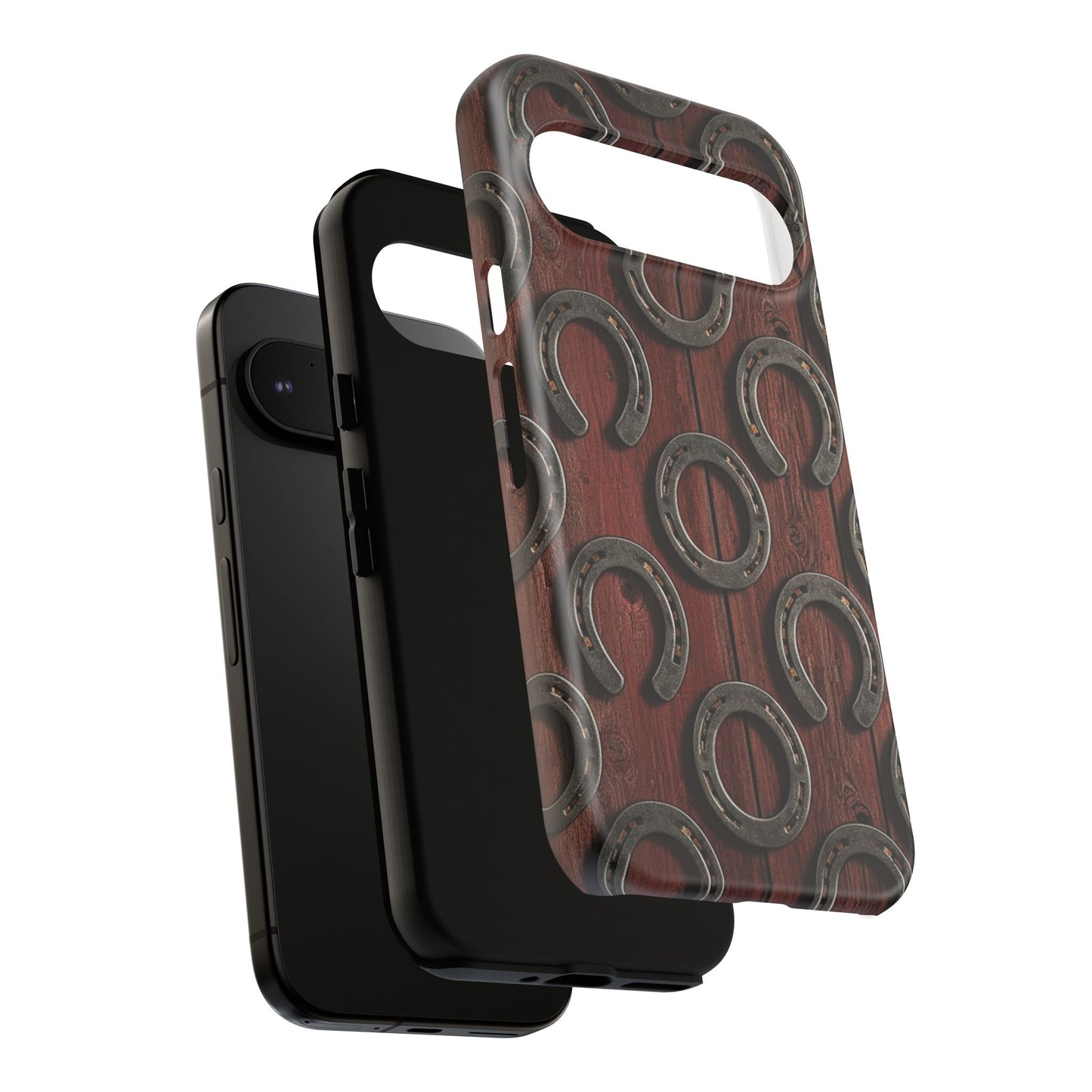 Rustic Horseshoe Western Phone Case – Cowboy Country Ranch Tough Case