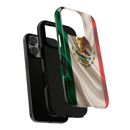 Mexico Flag Phone Case | Mexican Pride iPhone & Samsung Case | Tricolor Aesthetic Tough Protective Cover