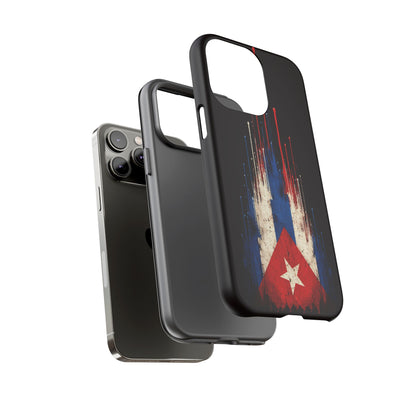Cuban Flag Phone Case | Cuba Flag Tough Case | Patriotic Cuban Pride iPhone Samsung Protective Cover