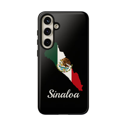 Sinaloa Mexico Flag Map Phone Case | Mexican American Pride Tough Case for iPhone & Samsung
