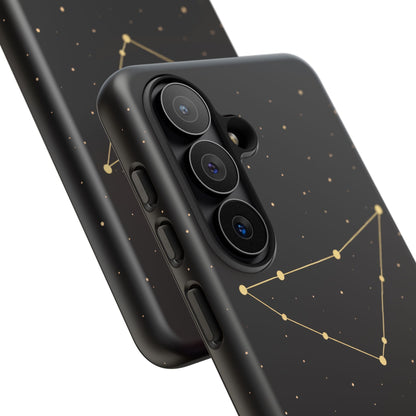 Capricorn Zodiac Constellation Phone Case – Luxe Gold Celestial Cover