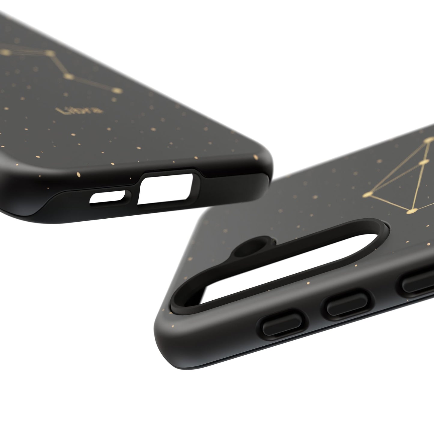 Libra Zodiac Constellation Phone Case – Luxe Gold Celestial Cover