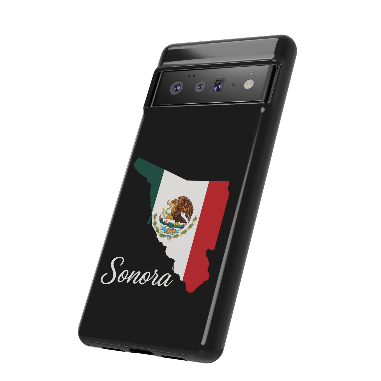 Sonora Mexico Flag Map Phone Case | Mexican American Pride Tough Case for iPhone & Samsung