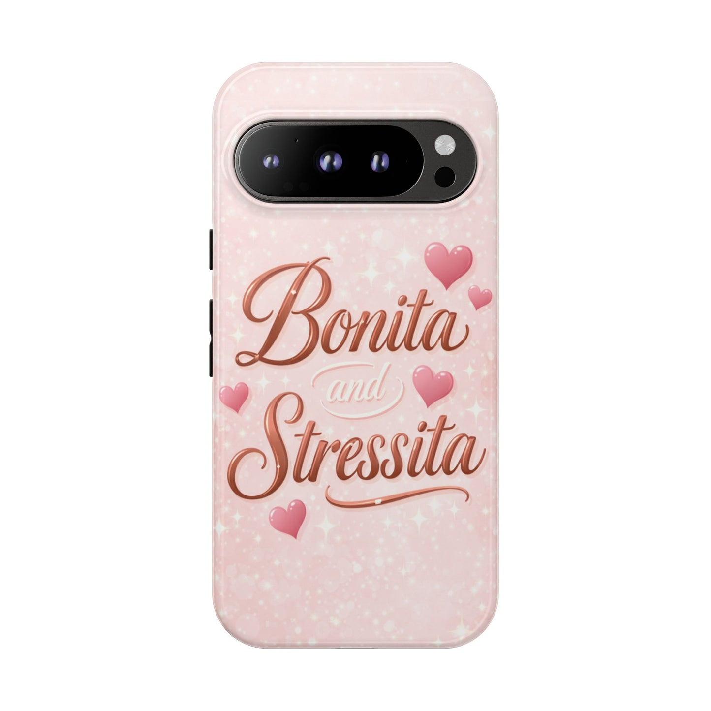Bonita Stressita Phone Case Cute Latina Aesthetic Pink Coquette Case