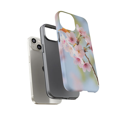 Cherry Blossom Phone Case – Pink Floral Tough Case (iPhone, Samsung Galaxy, Pixel)