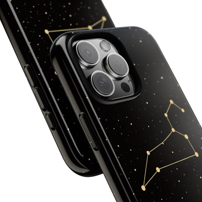 Leo Zodiac Constellation Phone Case – Luxe Gold Celestial Cover