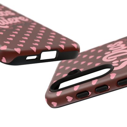 Si Dios Quiere Phone Case Latina Aesthetic Pink Hearts iPhone Samsung