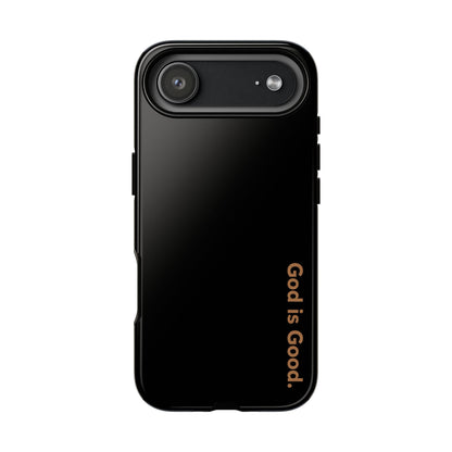 God Is Good Phone Case Minimal Aesthetic Christian Tough Cover