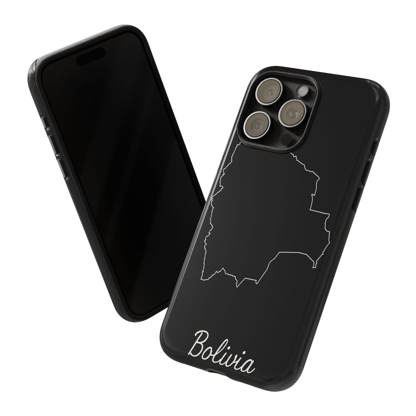 Bolivia Outline Phone Case – Minimal Country Map Tough Cover