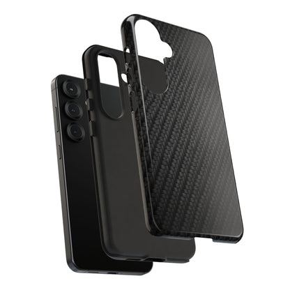 Carbon Fiber Inspired Phone Case – Rugged Slim Protective Tech Case for iPhone & Samsung