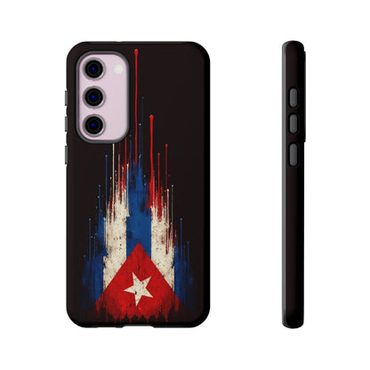 Cuban Flag Phone Case | Cuba Flag Tough Case | Patriotic Cuban Pride iPhone Samsung Protective Cover