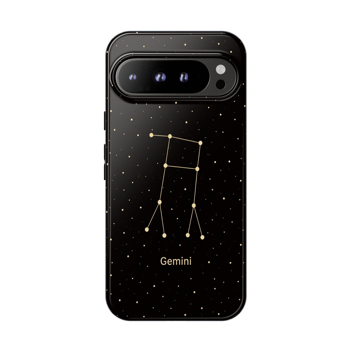 Gemini Zodiac Constellation Phone Case – Luxe Gold Celestial Cover