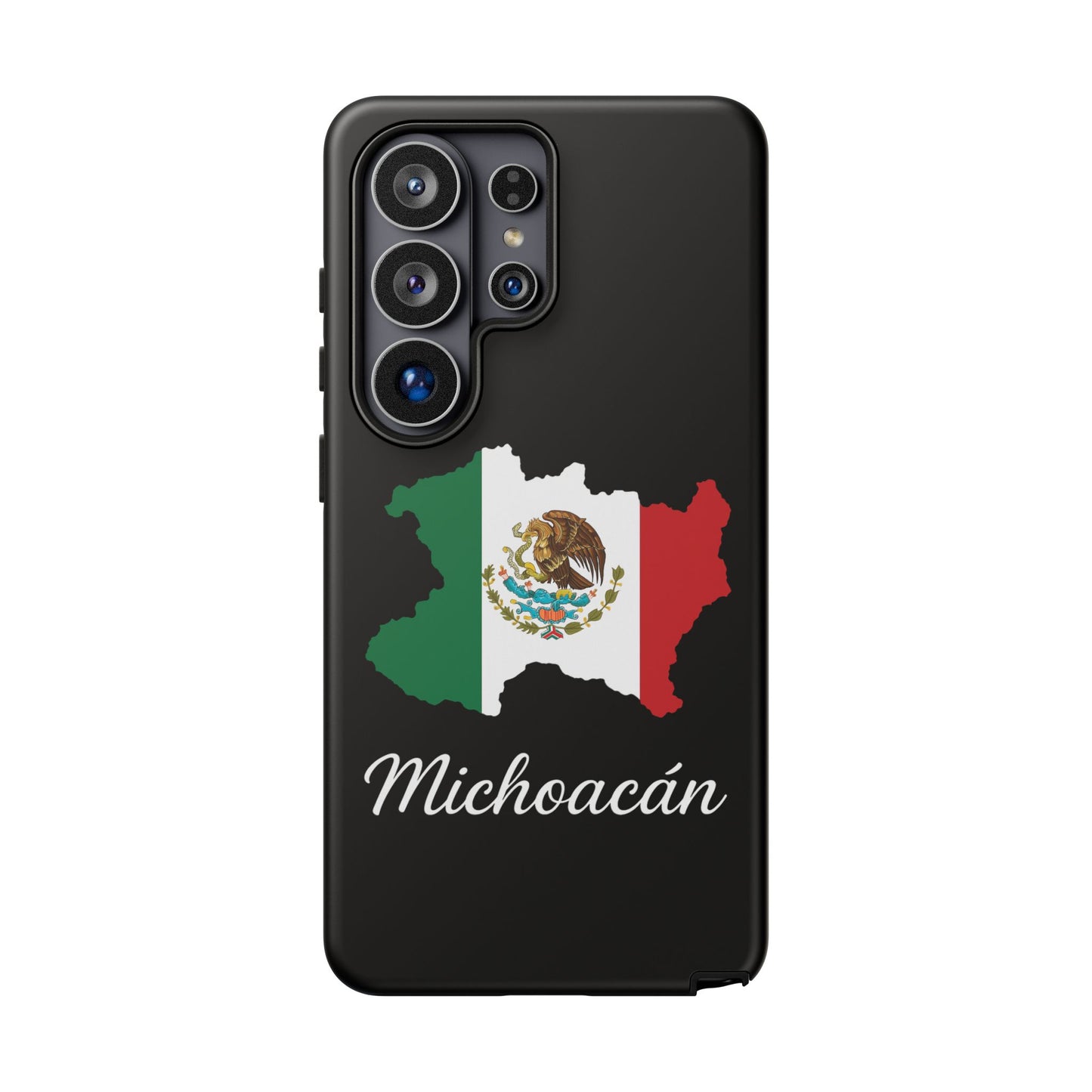 Michoacán Mexico Flag Map Phone Case | Mexican American Pride Tough Case for iPhone & Samsung