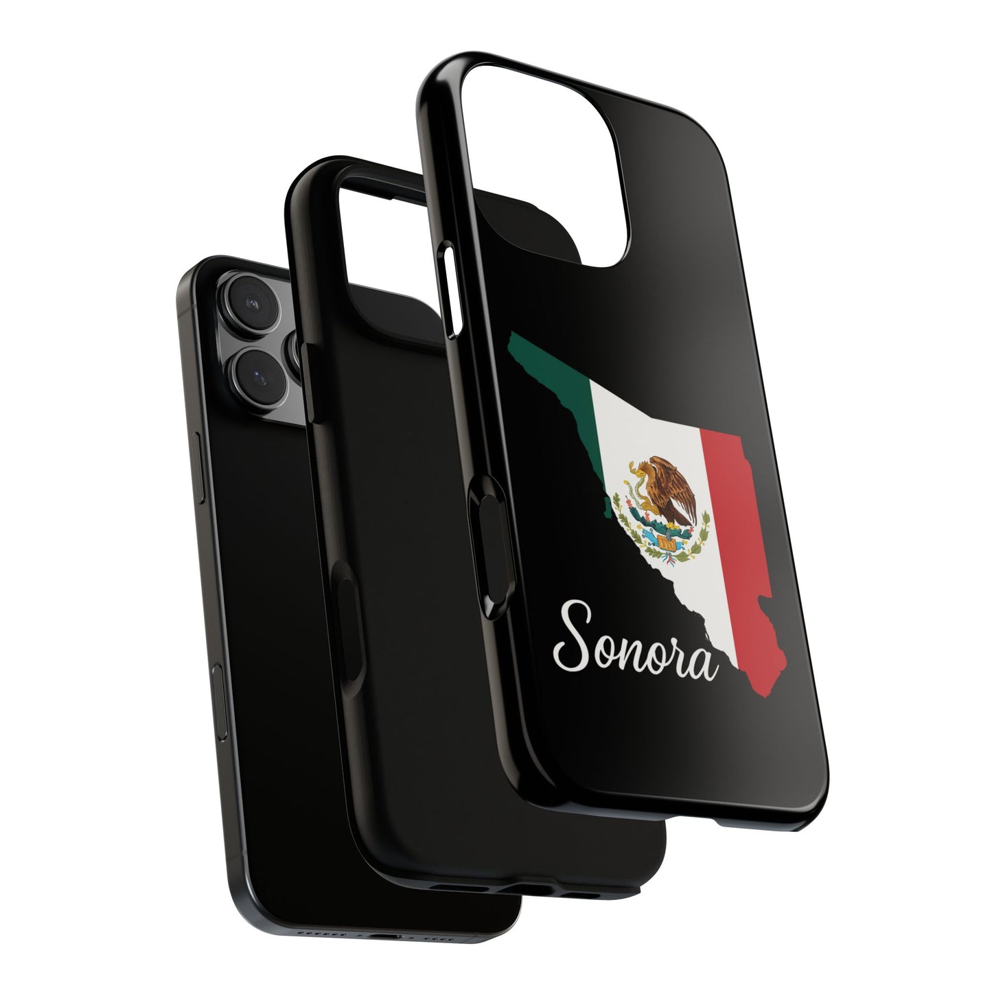 Sonora Mexico Flag Map Phone Case | Mexican American Pride Tough Case for iPhone & Samsung