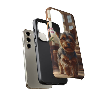 Yorkshire Terrier Phone Case – Cute Yorkie Puppy Tough Case (iPhone, Samsung, Pixel)