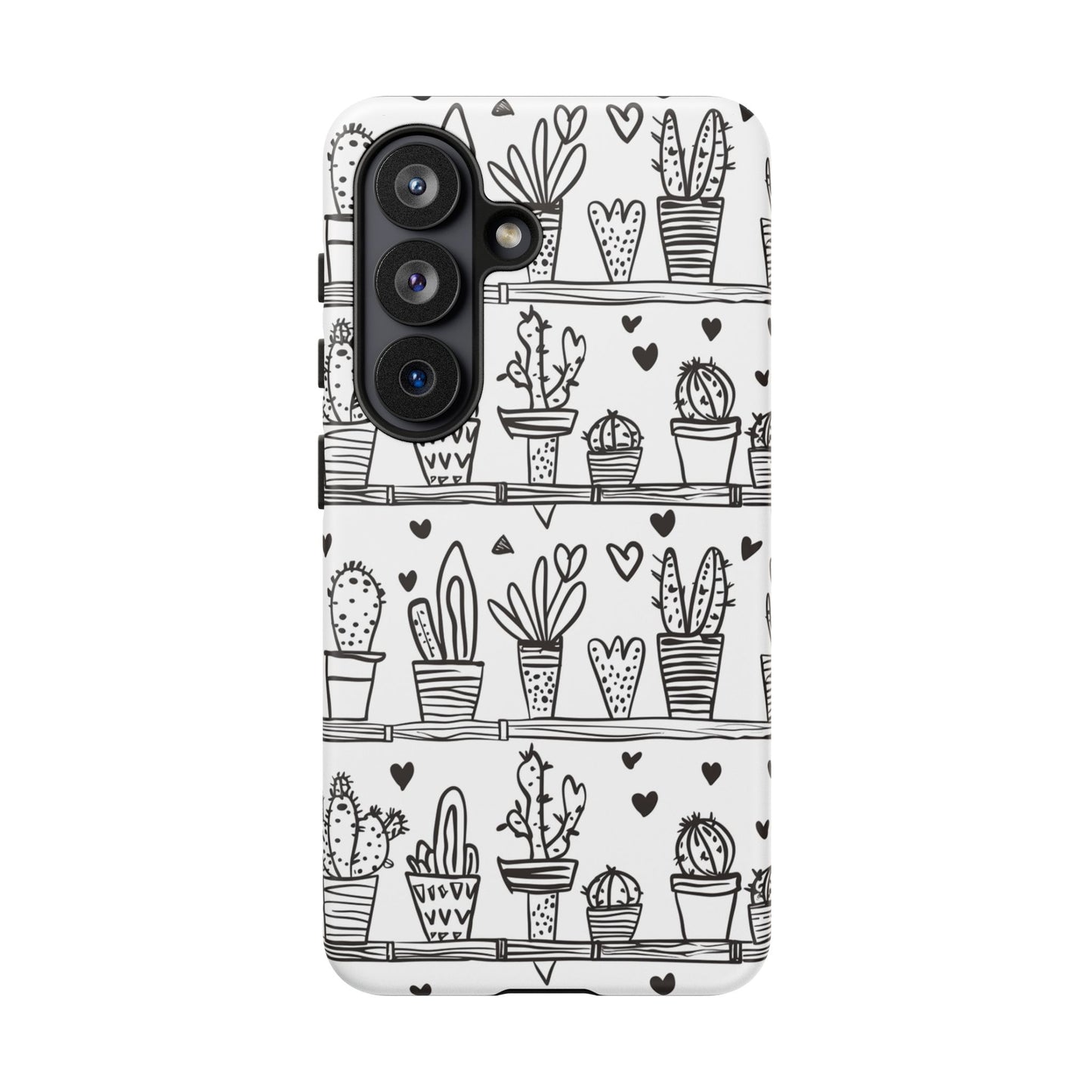 Cactus Succulent Phone Case Cute Plant Aesthetic iPhone Samsung Cover