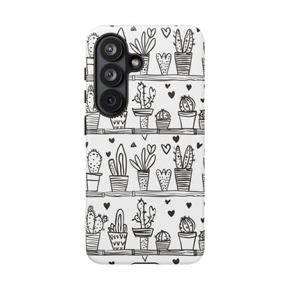 Cactus Succulent Phone Case Cute Plant Aesthetic iPhone Samsung Cover