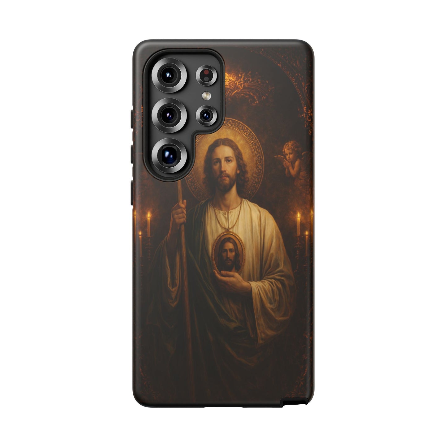 San Judas Phone Case Saint Jude Catholic Saint Religious Art Portrait Tough
