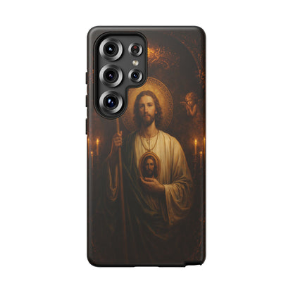 San Judas Phone Case Saint Jude Catholic Saint Religious Art Portrait Tough