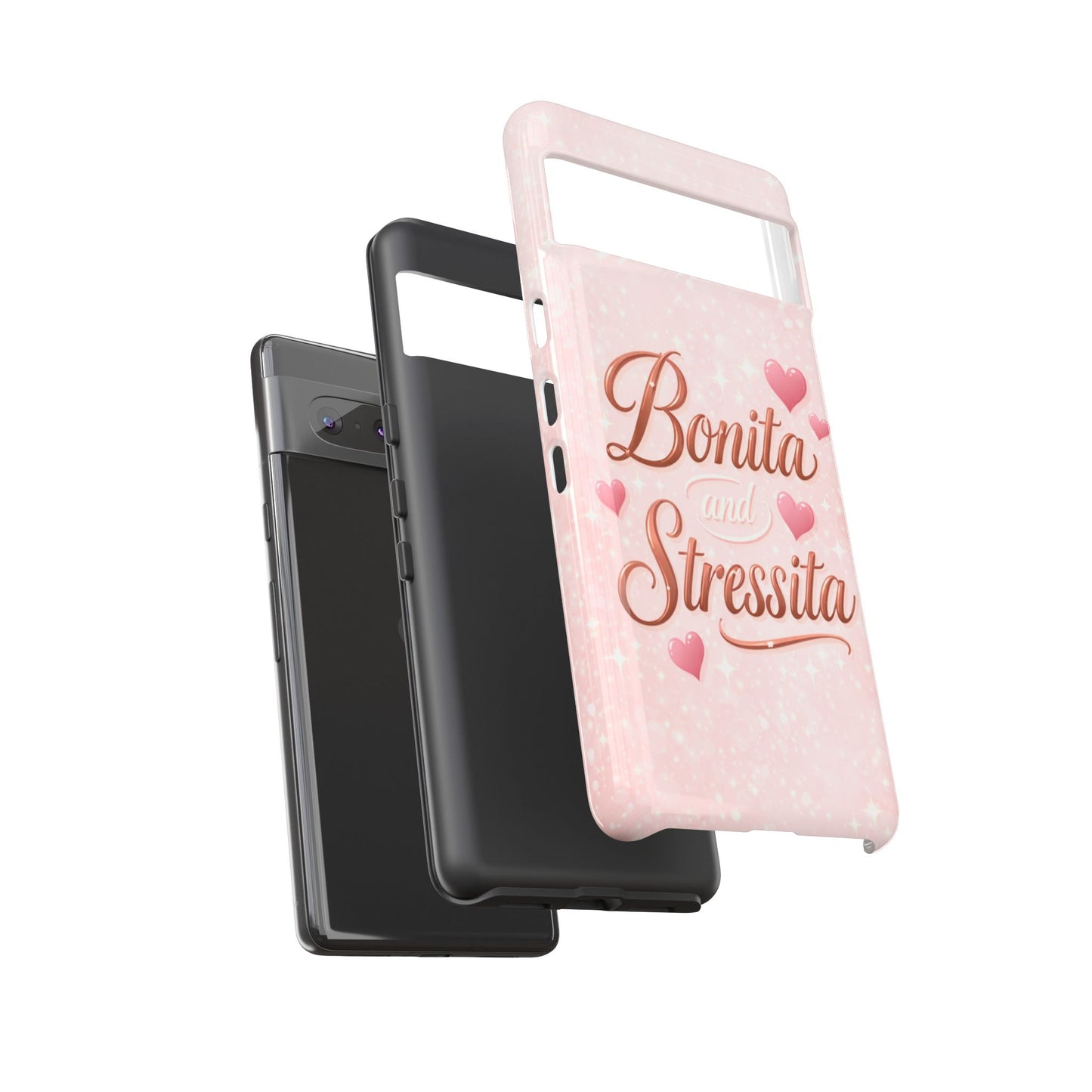 Bonita Stressita Phone Case Cute Latina Aesthetic Pink Coquette Case