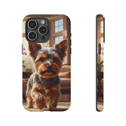 Yorkshire Terrier Phone Case – Cute Yorkie Puppy Tough Case (iPhone, Samsung, Pixel)