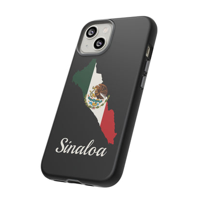 Sinaloa Mexico Flag Map Phone Case | Mexican American Pride Tough Case for iPhone & Samsung
