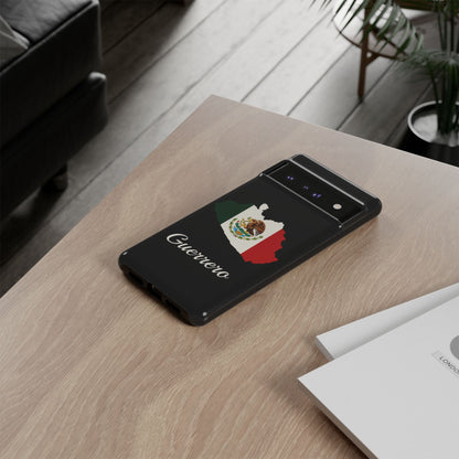 Guerrero Mexico Flag Map Phone Case | Mexican American Pride Tough Case for iPhone & Samsung