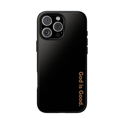God Is Good Phone Case Minimal Aesthetic Christian Tough Cover