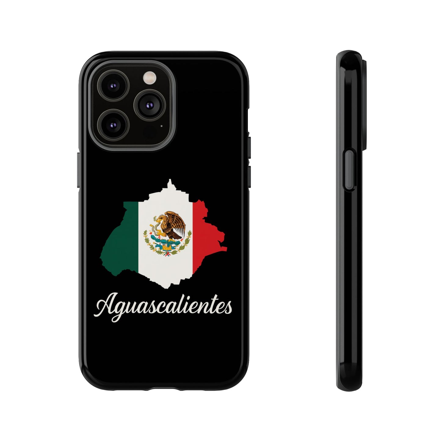 Aguascalientes Mexico Flag Map Phone Case | Mexican American Pride Tough Case for iPhone & Samsung
