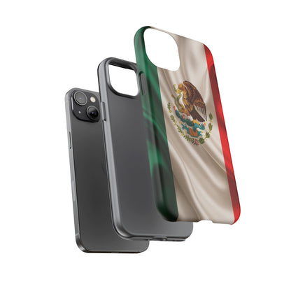 Mexico Flag Phone Case | Mexican Pride iPhone & Samsung Case | Tricolor Aesthetic Tough Protective Cover