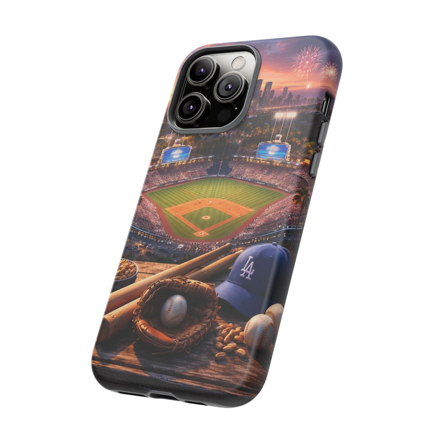Baseball Sunset Stadium Phone Case LA Game Day Sports Aesthetic Case